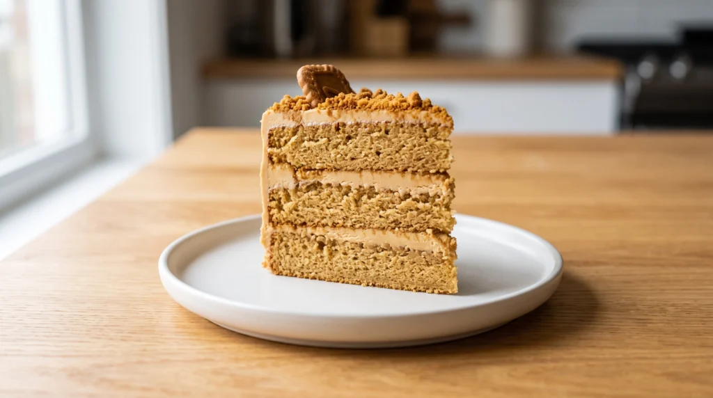 Biscoff Cookie Butter Cake