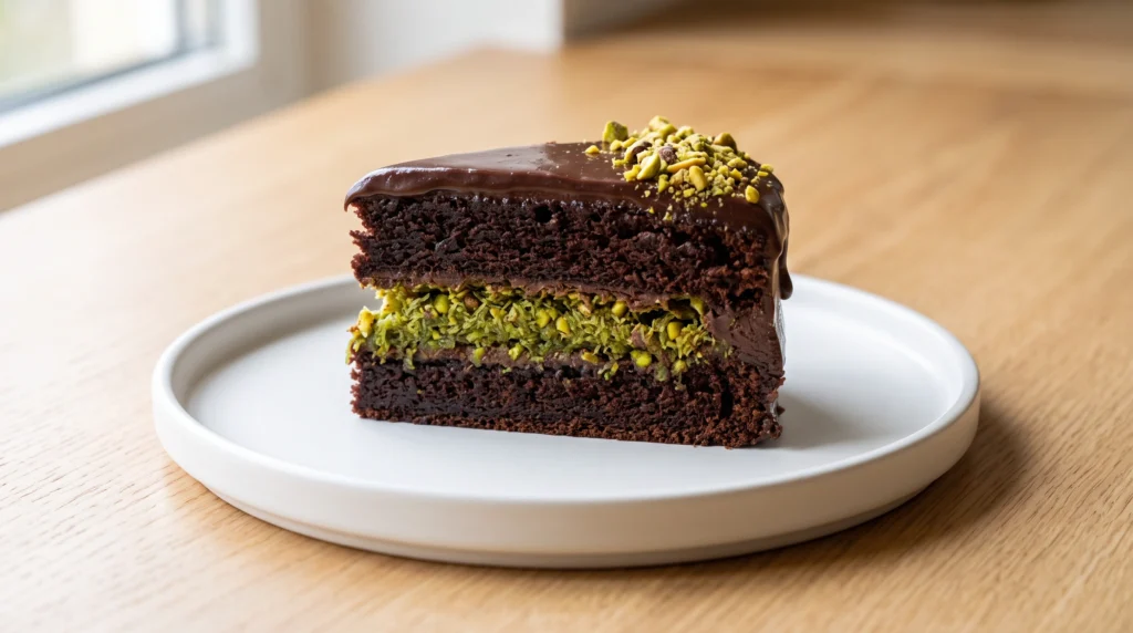 Dubai Chocolate Cake